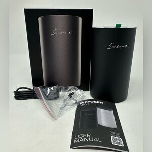 Scentiment Scent Diffuser Mini Black Model 4803 USB Charging Solid Pattern